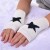 lovely Five-pointed star black glove man woman student Word brief knitting warm glove