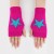 lovely Five-pointed star black glove man woman student Word brief knitting warm glove