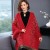 Autumn and Winter scarf shawl shawl woman all-Purpose Coat high-end wind flower tassel knitting