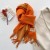 (  Caramel color )Double surface pure color scarf woman Autumn and Winter thick imitate sheep velvet Collar wind day ta