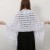 summer occidental style wind hollow tassel shawl woman pure color brief all-Purpose shawl