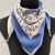 autumn fashion trend lady retro print buckle scarf warm Collar