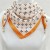autumn fashion trend lady retro print buckle scarf warm Collar