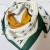 autumn fashion trend lady retro print buckle scarf warm Collar