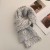  wool scarf knitting woolen woman high warm Collar Korean style shawl color