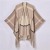 classic pattern shawl Autumn and Winter lady thick knitting cardigan