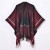 classic pattern shawl Autumn and Winter lady thick knitting cardigan