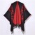  lady shawl occidental style brief tassel high quality Jacquard slit big shawl