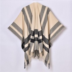 Double surface grid scarf shawl man woman imitate sheep velvet warm all-Purpos..