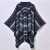  new lady Autumn and Winter ethnic style warm hooded shawl day Jacquard thick shawl