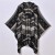  new lady Autumn and Winter ethnic style warm hooded shawl day Jacquard thick shawl