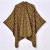 lady shawl brief fashion Autumn and Winter Jacquard slit ornament shawl travel