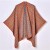 lady shawl brief fashion Autumn and Winter Jacquard slit ornament shawl travel