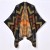 autumn Winter lady brief atmospheric Jacquard thick shawl occidental style knitting slit warm