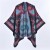 Autumn and Winter retro flower thick shawl occidental style head scarf
