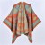 Autumn and Winter retro flower thick shawl occidental style head scarf