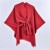 woman shawl occidental style fashion brief color belt wind