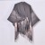 woman shawl occidental style fashion brief color belt wind