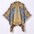 new brief geometry blue patchwork woman shawl scarf all-Purpose high quality warm slit