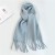 Autumn and Winter mohair scarf woman all-Purpose high color Collar occidental style pure color shawl