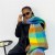 Autumn and Winter mohair scarf woman all-Purpose high color Collar occidental style pure color shawl
