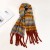 Autumn and Winter mohair scarf woman all-Purpose high color Collar occidental style pure color shawl