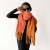Autumn and Winter imitate sheep velvet grid scarf woman Winter high all-Purpose shawl thick  warm