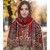 (  Red wine)occidental style fashion ethnic style pattern tassel scarf woman all-Purpose shawl woman