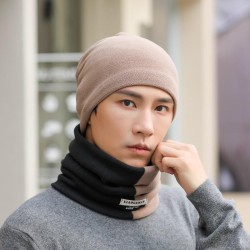 two man Collar Korean style brief man woman Winter warm thick scarf student he..