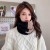 Winter Double layer thick warm velvet  Outdoor fashion man woman blue patchwork hedging Collar