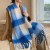 Winter high thick warm scarf woman Winter imitate sheep velvet scarf Collar shawl fashion