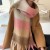 Winter high thick warm scarf woman Winter imitate sheep velvet scarf Collar shawl fashion
