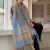 Winter high thick warm scarf woman Winter imitate sheep velvet scarf Collar shawl fashion