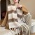 Winter high thick warm scarf woman Winter imitate sheep velvet scarf Collar shawl fashion