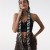  four collocation lady knitting print animal pattern belt scarf more collocation