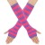 occidental style Autumn and Winter leisure all-Purpose christmas glove autumn pure color Jacquard Stripe glove