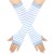 occidental style Autumn and Winter leisure all-Purpose christmas glove autumn pure color Jacquard Stripe glove
