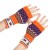 occidental style Autumn and Winter christmas tree glove color warm half sleeves christmas knitting woolen glove
