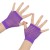  retro short style fishing net glove bride married half glove occidental style eyes glove