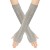  woolen long style glove knitting twisted Word sleeves woman Autumn and Winter woolen