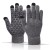  Winter man woman warm velvet glove  occidental style large size woolen thick knitting touch screen glove