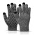  Winter man woman warm velvet glove  occidental style large size woolen thick knitting touch screen glove