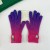 occidental style gradual change color woolen glove woman~ins Autumn and Winter thick knitting mi
