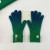 occidental style gradual change color woolen glove woman~ins Autumn and Winter thick knitting mi