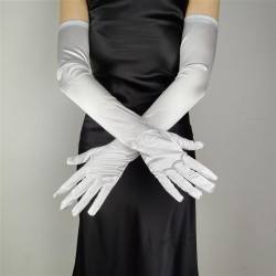 long surface elasticity color glove retrocoslay lady glove