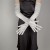 ( white)long surface elasticity color glove retrocoslay lady glove