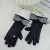 Winter sheep velvet warm glove Korean style lady velvet warm mitten touch screen wool Pearl glove
