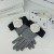 Winter sheep velvet warm glove Korean style lady velvet warm mitten touch screen wool Pearl glove