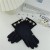 Winter sheep velvet warm glove Korean style lady velvet warm mitten touch screen wool Pearl glove