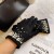 Winter sheep velvet warm glove Korean style lady velvet warm mitten touch screen wool Pearl glove